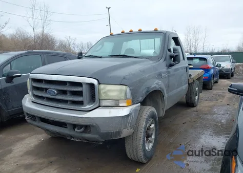 2004 Ford F-250 Xl/Xlt z USA, uszkodzony, nr VIN 1FTNF21L54EC02303